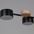  Reluce Люстра на штанге 03758-0.3-06 BK+WOOD GX53
