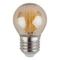 Лампа светодиодная филаментная Эра E27 9W 4000K золотая F-LED P45-9w-840-E27 gold Б0047031