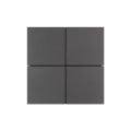 INTELLIGENT ARLIGHT Кнопочная панель KNX-304-23-IN Black (BUS, Frameless) ( Arlight , IP20 Металл, 2 года)