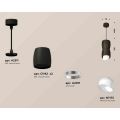 Комплект подвесного светильника Ambrella Light Techno Spot XP1142031 SBK/FR черный песок/белый матовый (A2311, C1142, A2011, C1142, N7175)