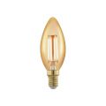  Eglo Лампа светодиодная филаментная диммируемая E14 4W 1700К золотая 11698