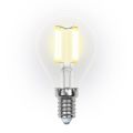 Лампа светодиодная Uniel LED-G45-5W/WW/E14/CL/DIM GLA01TR картон