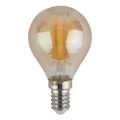 Лампа светодиодная филаментная Эра E14 9W 4000K золотая F-LED P45-9w-840-E14 gold Б0047028