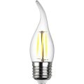 Лампа светодиодная филаментная REV FC37 E27 5W 2700K DECO Premium теплый свет свеча на ветру 32428 7
