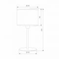 Настольная лампа декоративная TK Lighting Juta 5552 Juta