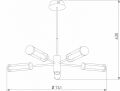 Люстра на штанге Eurosvet Stark a067956