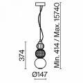 Подвесной светильник Maytoni Collar P069PL-L16G3K