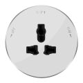  Systeme Electric MultiTrack Розетка универс. круглая 13А/250В Белый