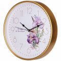  Lefard Настенные часы (30.5 см) Irises 221-355