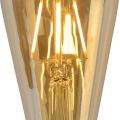 Лампа светодиодная Lucide E27 5W 2700K янтарная 49068/05/62