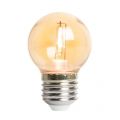 Лампа светодиодная Feron E27 2W оранжевый прозрачная LB-383 48932