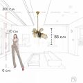 Подвесная люстра Loft IT Britannica 10401/600S