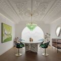 Подвесная люстра Loft IT Murano 10580/800 Clear green