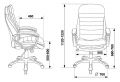 Кресло для руководителя Бюрократ T-9950LT/BLACK