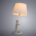 Настольная лампа декоративная Arte Lamp Gustav A4420LT-1WH