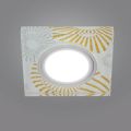 Точечный светильник Fametto DLS-P201 GU5.3 CHROME/WHITE Peonia