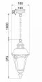 Подвесной светильник Maytoni Goiri O029PL-01BZ