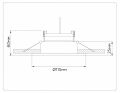 Встраиваемый светильник Ambrella Light TN TN52333
