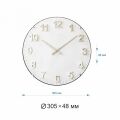  Apeyron clock Настенные часы (30x4.8 см) PL200926