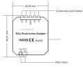 Arlight Конвертер DALI-309-4-D2-IN (DALI-BUS, Free purpose) (IARL, Пластик)
