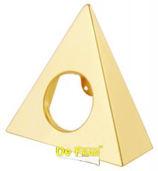 Корпус De Fran FT 9251 G Треугольник накладной золото