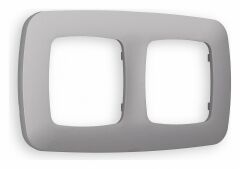 Рамка на 2 поста Ambrella Volt Ecta OF140502