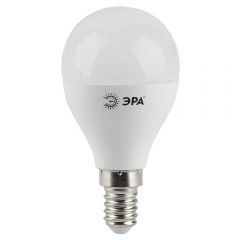 Лампа светодиодная Эра E14 9W 2700K матовая LED P45-9W-827-E14