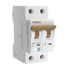  Werkel Автоматический выключатель 2P 25 A C 6 кА W902P256