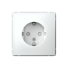  Systeme Electric ARTGALLERY РОЗЕТКА с заземлением со шторками, 16А, механизм, БЕЛЫЙ