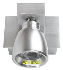 Светильник De Fran FT 9912 LED Подсветка светодиодная 1 LED, белый свет алюминий LED 3 вт