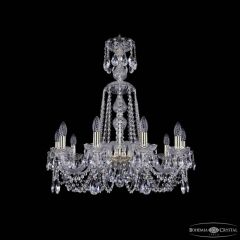 Подвесная люстра Bohemia Ivele Crystal 1402 1402/10/240/XL-73 G
