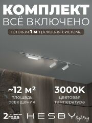 Комплект трековый Hesby Lighting Skylite №5 HSBL_kompl_S005_VI1W3K