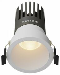 Встраиваемый светильник Maytoni DL118-15W-3K-W