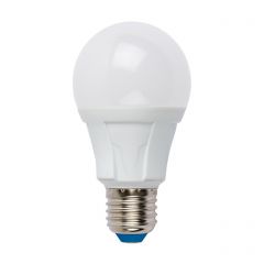  Uniel Лампа светодиодная диммируемая (UL-00004285) E27 10W 6500K матовая LED-A60 10W/6500K/E27/FR/DIM PLP01WH