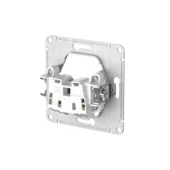 Systeme Electric ATLASDESIGN РОЗЕТКА без заземления со шторками, 16А, мех., быстрозажим. клем., БЕЖЕВЫЙ