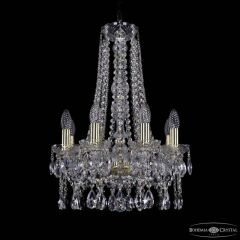 Подвесная люстра Bohemia Ivele Crystal 1413 1413/8/141/h-59 G