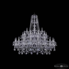 Подвесная люстра Bohemia Ivele Crystal 1411 1411/20+10+5/400/2d Ni