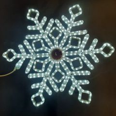  Rich LED Снежинка световая Снежинка [70 см] RL-SFDL70-W