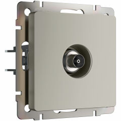  Werkel W1283004/ ТВ-розетка оконечная (дымчатый) W1283004