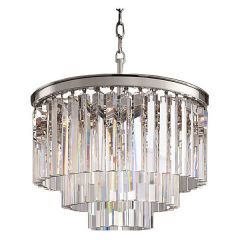 Подвесной светильник DeLight Collection Odeon KR0387P-6 chrome/clear