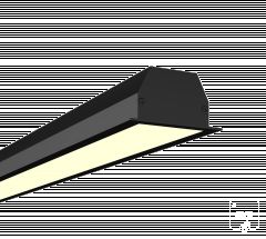  6063 Линейный светильник LINE3225IN-П NoPS (RAL9005/1500mm/LT70 — 3K/48,75W) — БЕЗ БП