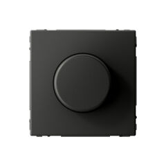 Systeme Electric ARTGALLERY СВЕТОРЕГУЛЯТОР (диммер) повор-нажим, LED, RC, 400Вт, механизм, БАЗАЛЬТ