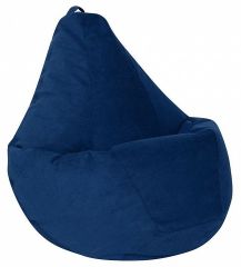  Dreambag Кресло-мешок Синий Велюр L