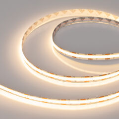 Лента COB-X560-10mm 24V Warm2700 (9.6 W/m, IP20, 10m) ( Arlight , 5 лет)