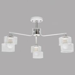 Люстра на штанге Imex MD.4252 MD.4252-3-S-WH+CH
