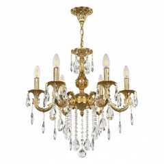 Подвесная люстра Bohemia Ivele Crystal AL7901 AL79101/6/175 B G
