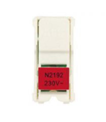 Светодиодный блок подсветки 2-полюсного выключателя ABB Zenit красный N2192 RJ