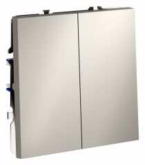 Выключатель двухклавишный без рамки Voltum S70 VLS020103