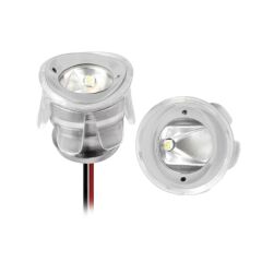 Светильник ALT-LODESTAR-HANDRAIL-R27-1.5W Warm3000 (GR, 30x60 deg, 12-24V) ( Arlight , IP67 Металл, 3 года)