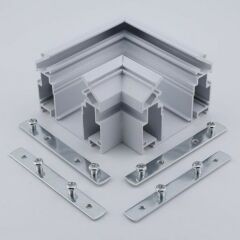 Соединитель угловой L-образный для треков встраиваемых Aployt Magnetic track 220 APL.0286.10.02